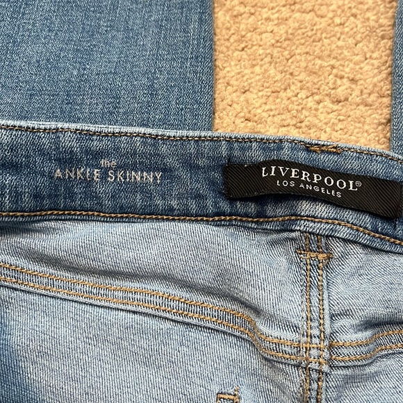 Liverpool The Ankle Skinny Mid Rise Pull On Jeans - Picture 6 of 9